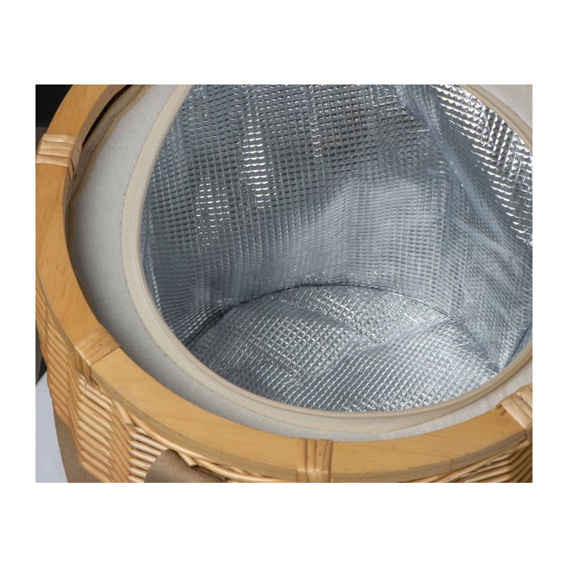 Ratanový piknikový kôš Mark Twain > béžová