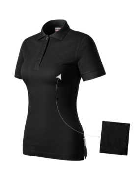 Dámska polokošeľa (RIMECK Resist Heavy Polo) > čierna > 3XL