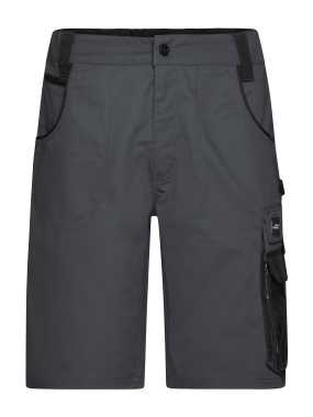 Pracovné nohavice (JN Workwear Bermudas) > šedá (carbon) / čierna > 48