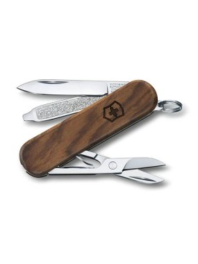 Vreckový nožík Classic SD – Wood (VICTORINOX) > hnedá