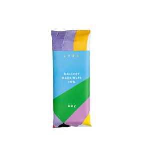 Čokoláda Lyra Gallery Dark Nuts 80 g