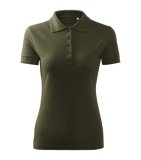 Dámska polokošeľa (MALFINI Pique Polo Free) > zelená (military) > S