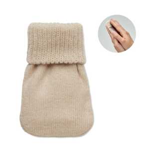 Ohrievač rúk v pletenom obale > béžová