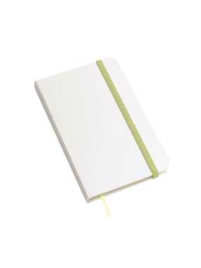 Poznámkový blok A6 > biela / zelená