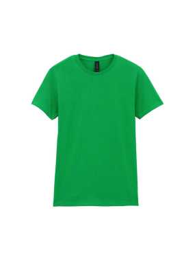 Dámske tričko(GILDAN SOFTSTYLE 155) > zelená (irish) > L