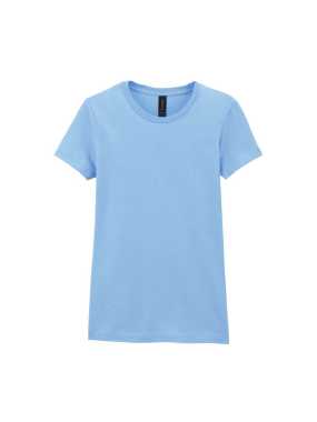 Dámske tričko(GILDAN SOFTSTYLE 155) > modrá (light) > 2XL