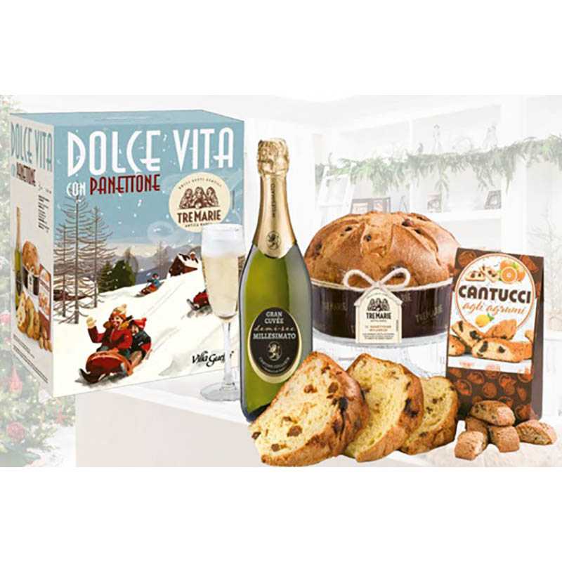 Darčeková sada DOLCE VITA CON PANETTONE