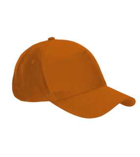 5 panelová šiltovka (ODYSSEY) > oranžová (party)