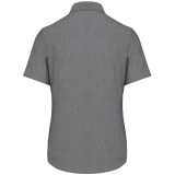 Dámska košeľa (KARIBAN LADIES SHORT SLEEVE SHIRT) > strieborná (oxford) > XS