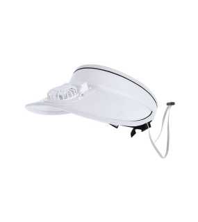 Šilt s ventilátorom > biela