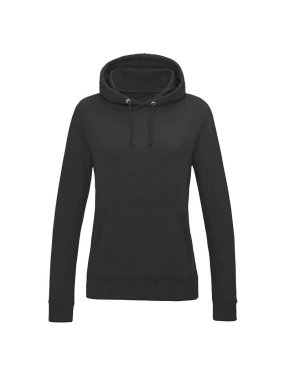 Dámska mikina (Just Hoods WOMEN'S COLLEGE HOODIE) > šedá (storm) > XS