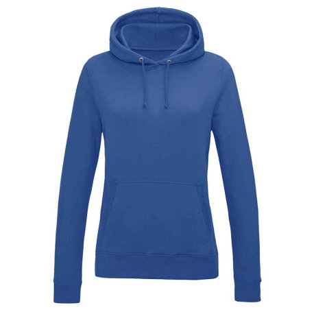 Dámska mikina (Just Hoods WOMEN'S COLLEGE HOODIE) > modrá (royal) > XS