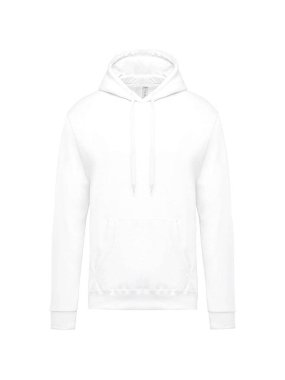 Pánska mikina(KARIBAN MEN’S HOODIE ) > biela > S
