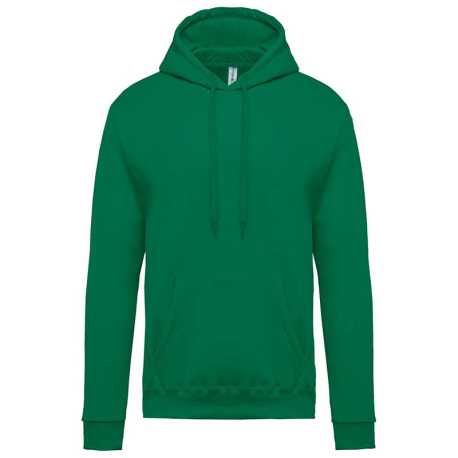 Pánska mikina(KARIBAN MEN’S HOODIE ) > zelená (kelly) > 2XL