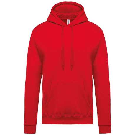 Pánska mikina(KARIBAN MEN’S HOODIE ) > červená > 2XL