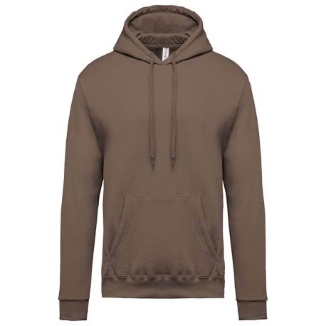 Pánska mikina(KARIBAN MEN’S HOODIE ) > hnedá (moka) > 2XL