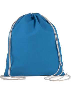 Vrecko so šnúrkami (Kimood ORGANIC COTTON SMALL DRAWSTRING BAG) > modrá (tropical)