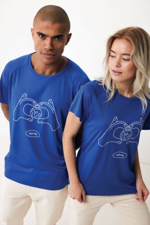 Rýchloschnúce tričko Ioniq Tikal z recykl. polyesteru > modrá (royal) > 4XL