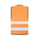 Unisex vesta (Korntex SAFETY VEST "WOLFSBURG" - BLACK HEM) > oranžová > 2XL