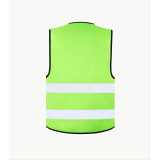 Unisex vesta (Korntex SAFETY VEST "WOLFSBURG" - BLACK HEM) > zelená (neon) > 2XL