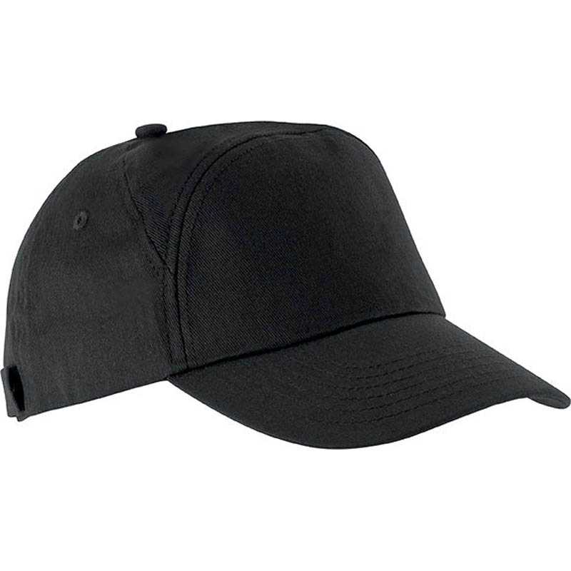 7 panelová šiltovka (KARIBAN BAHIA 7 PANEL CAP) > čierna