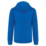 Unisex mikina (KARIBAN CONTRAST HOODED FULL ZIP SWEATSHIRT) > modrá (light royal) > S