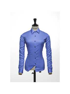Dámska košeľa (James Harvest GREEN BOW 01 LADIES) > modrá (sky) / modrá (navy) > XL