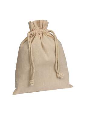 Recyklované bavlnené vrecúško Pasadena > béžová