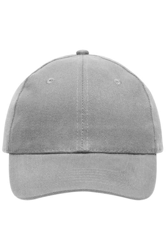 6 panelová šiltovka (MB 6 Panel Cap heavy Cotton) > šedá (light)