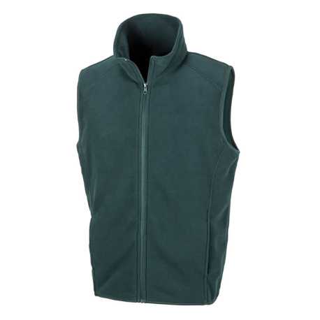 Unisex fleece vesta(RESULT MICRO FLEECE GILET) > zelená (forest) > S