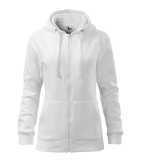 Dámska mikina (MALFINI Trendy Zipper) > biela > XS