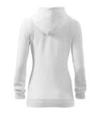Dámska mikina (MALFINI Trendy Zipper) > biela > XS