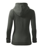 Dámska mikina (MALFINI Trendy Zipper) > šedá (tmavá bridlica) > XS