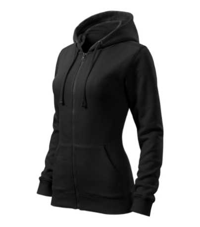 Dámska mikina (MALFINI Trendy Zipper) > čierna > XS