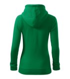 Dámska mikina (MALFINI Trendy Zipper) > zelená (trávová) > XS