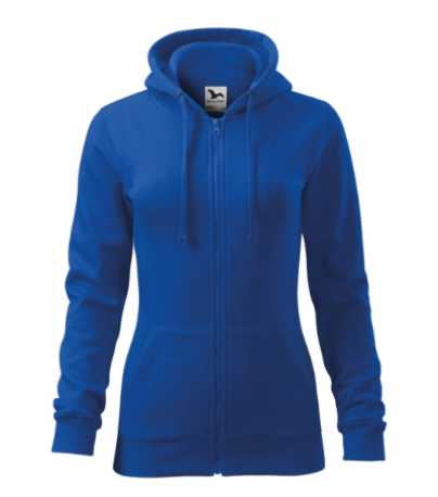Dámska mikina (MALFINI Trendy Zipper) > modrá (kráľovská) > XS