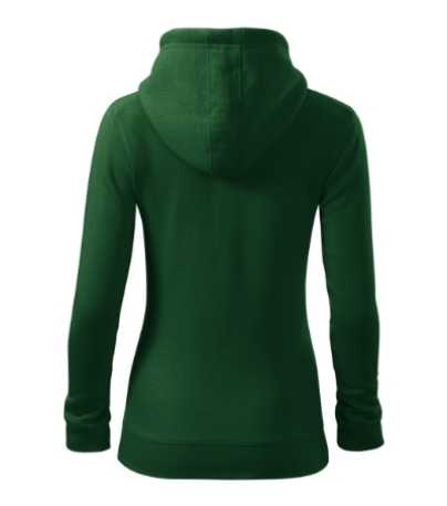 Dámska mikina (MALFINI Trendy Zipper) > zelená (fľaškovo) > XS