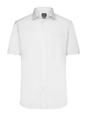Pánska košeľa(JN Mens Shirt Shortsleeve Micro-Twill) > biela > 4XL