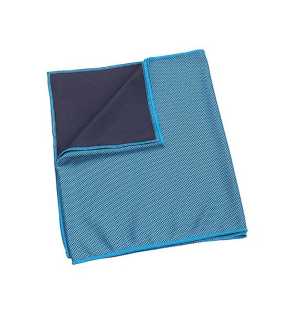 Outdoorový chladiaci uterák 30x100 cm "SCHWARZWOLF" > modrá