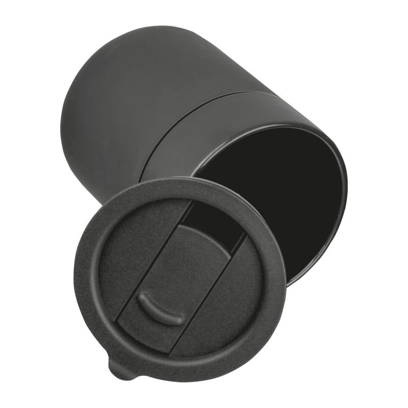 Keramický pohár so silikónovým povrchom, 340ml > šedá (anthracite)