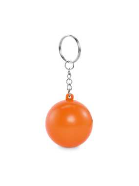PU prívesok na kľúče v tvare lopty > oranžová