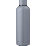 Matná fľaša z recyklovaného nerezu (500 ml) > šedá