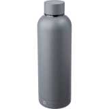 Matná fľaša z recyklovaného nerezu (500 ml) > šedá