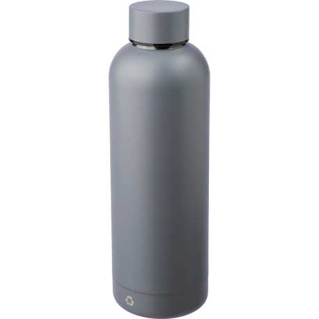 Matná fľaša z recyklovaného nerezu (500 ml) > šedá