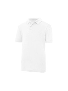 Detská polokošeľa (Just Cool KIDS COOL POLO) > biela (arctic) > XL