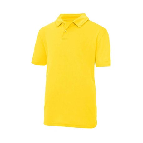 Detská polokošeľa (Just Cool KIDS COOL POLO) > žltá (sun) > L