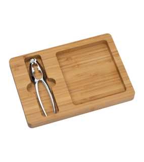 VIenna bambusový podnos s luskáčikom > béžová