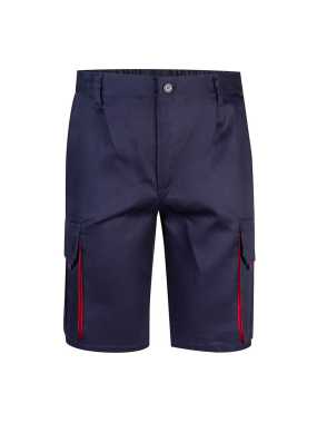 Pánske krátke nohavice (VELILLA TWO-TONE SHORTS) > modrá (marine) / červená > 46