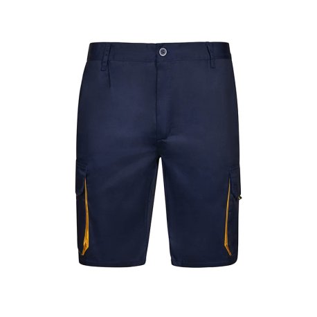 Pánske krátke nohavice (VELILLA TWO-TONE SHORTS) > modrá (navy) / žltá > 42