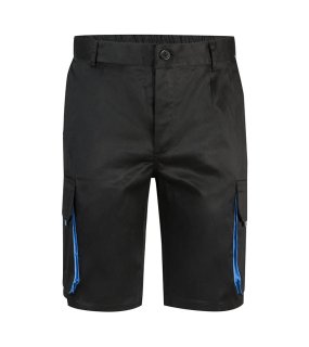 Pánske krátke nohavice (VELILLA TWO-TONE SHORTS) > čierna / modrá (sky) > 54